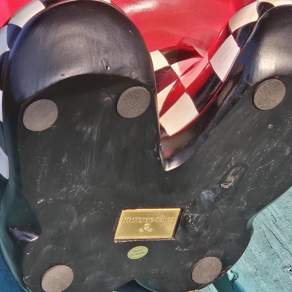 Mackenzie Childs Granny Kitsch Santa planter - Picture 10 of 10